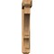 Ekena Millwork Balboa Craftsman Smooth Bracket w/ Offset Brace, Western Red Cedar, 5 1/2"W x 34"D x 34"H BKT0604X34X34BOA04SWR - alternate 2